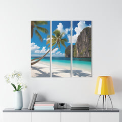 Tropical Sunset Triptych Acrylic Prints, Ocean Wall Art, Home Decor, Beach [...]