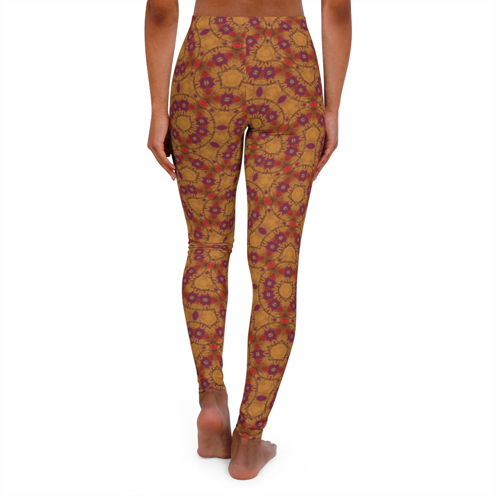 Vibrant Patterned Women's Leggings, Yoga Pants, Activewear, Casual Fashion, Everyday Wear, Workout Gear