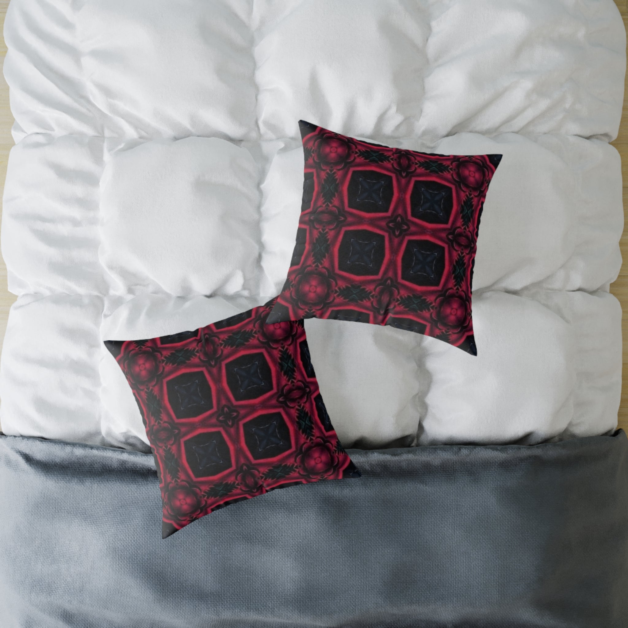 Square Poly Canvas Pillow