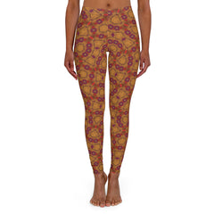 Vibrant Patterned Women's Leggings, Yoga Pants, Activewear, Casual Fashion, Everyday Wear, Workout Gear