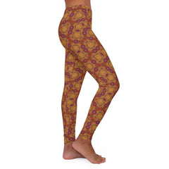 Vibrant Patterned Women's Leggings, Yoga Pants, Activewear, Casual Fashion, Everyday Wear, Workout Gear