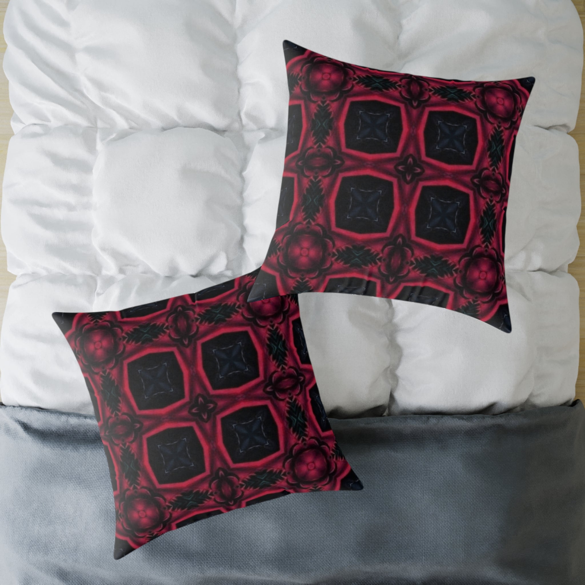 Square Poly Canvas Pillow