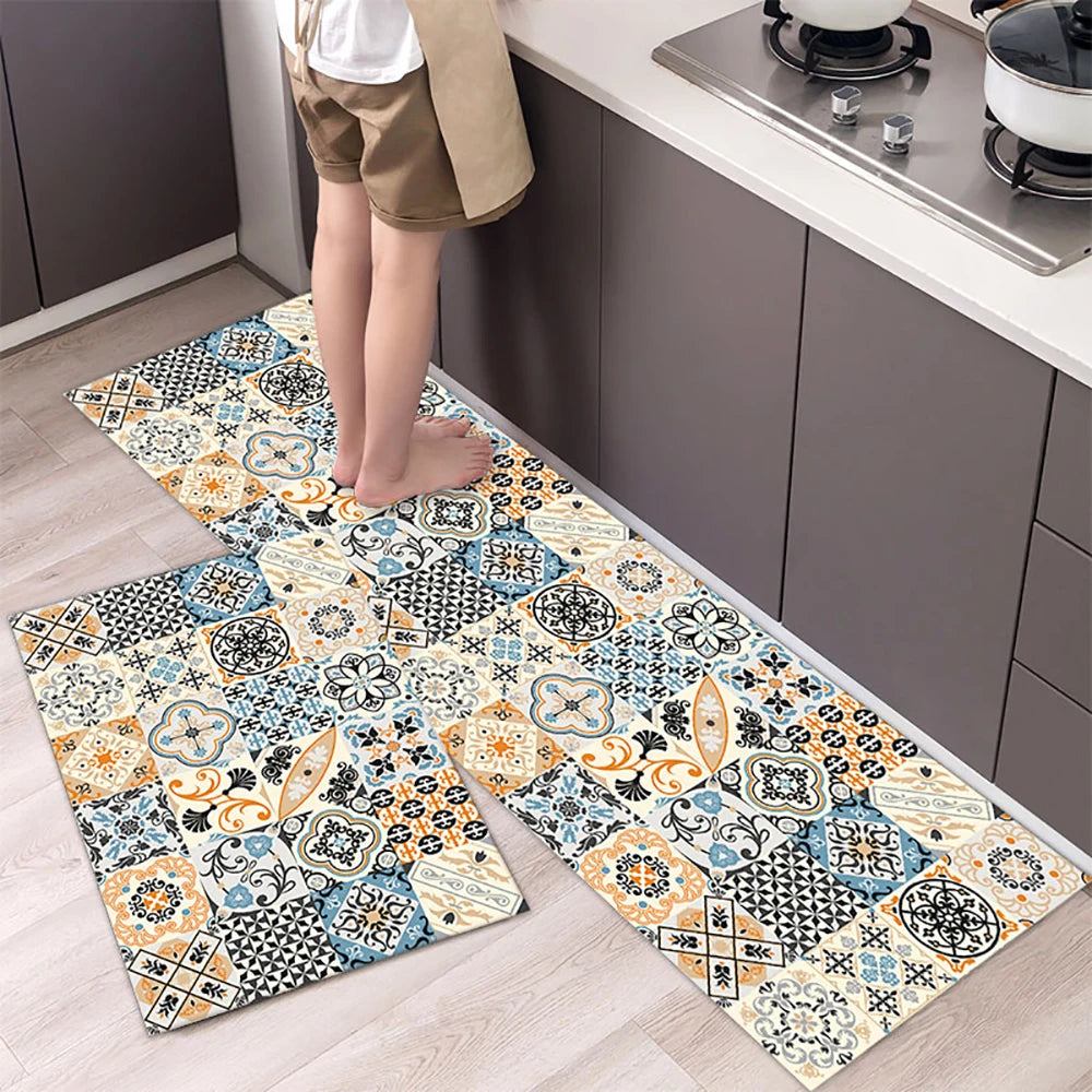 Absorbent Non-Slip Kitchen Mat Rug