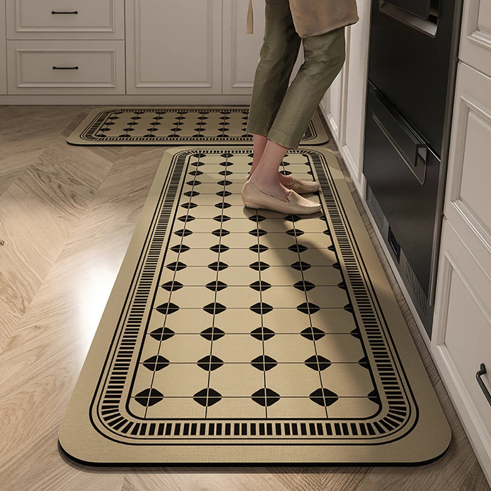 Absorbent Non-Slip Kitchen Mat Rug
