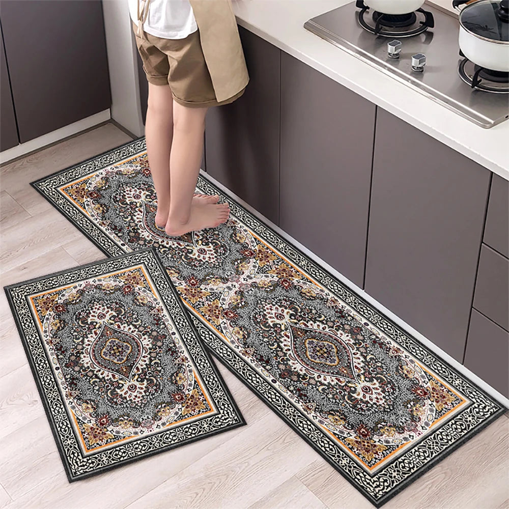 Absorbent Non-Slip Kitchen Mat Rug