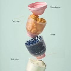 Portable Baby Milk Powder Storage Box
