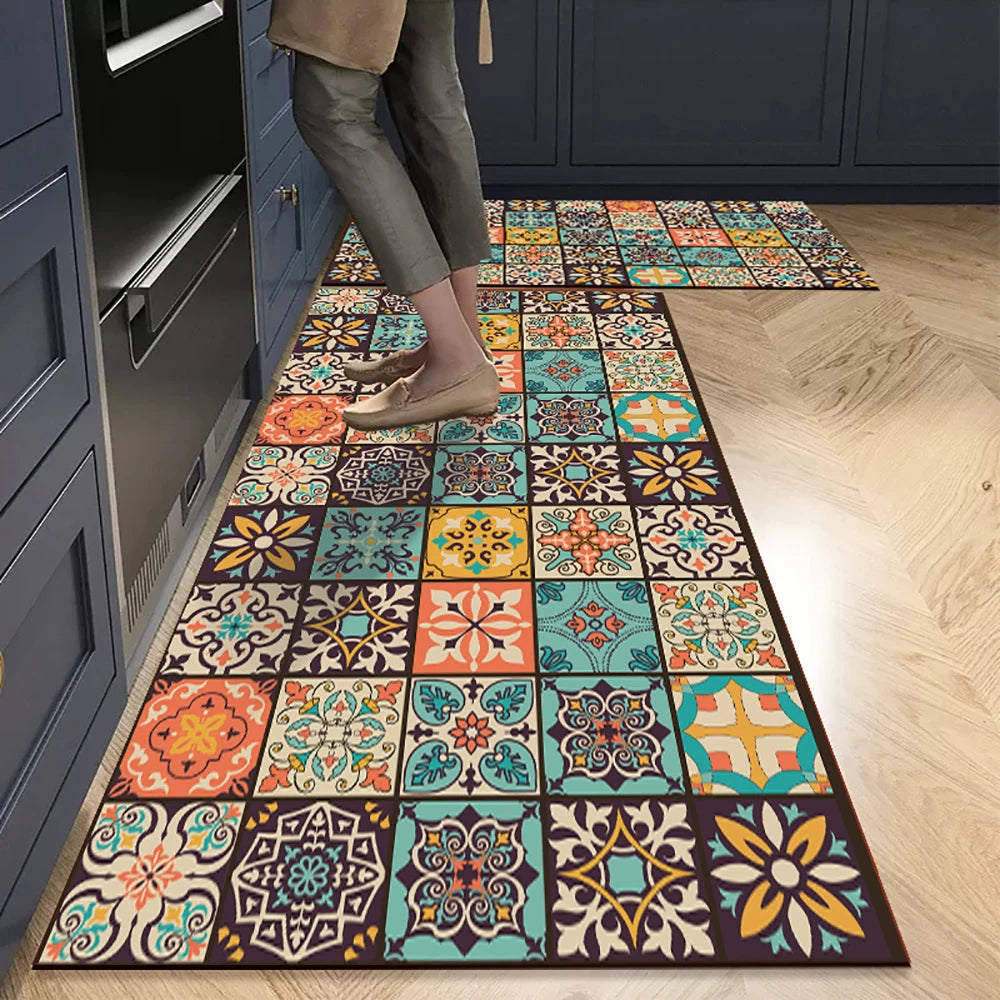 Absorbent Non-Slip Kitchen Mat Rug
