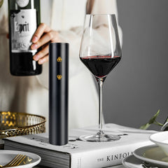 Automatic Electric Wine Bottle Opener with Foil Cutter
