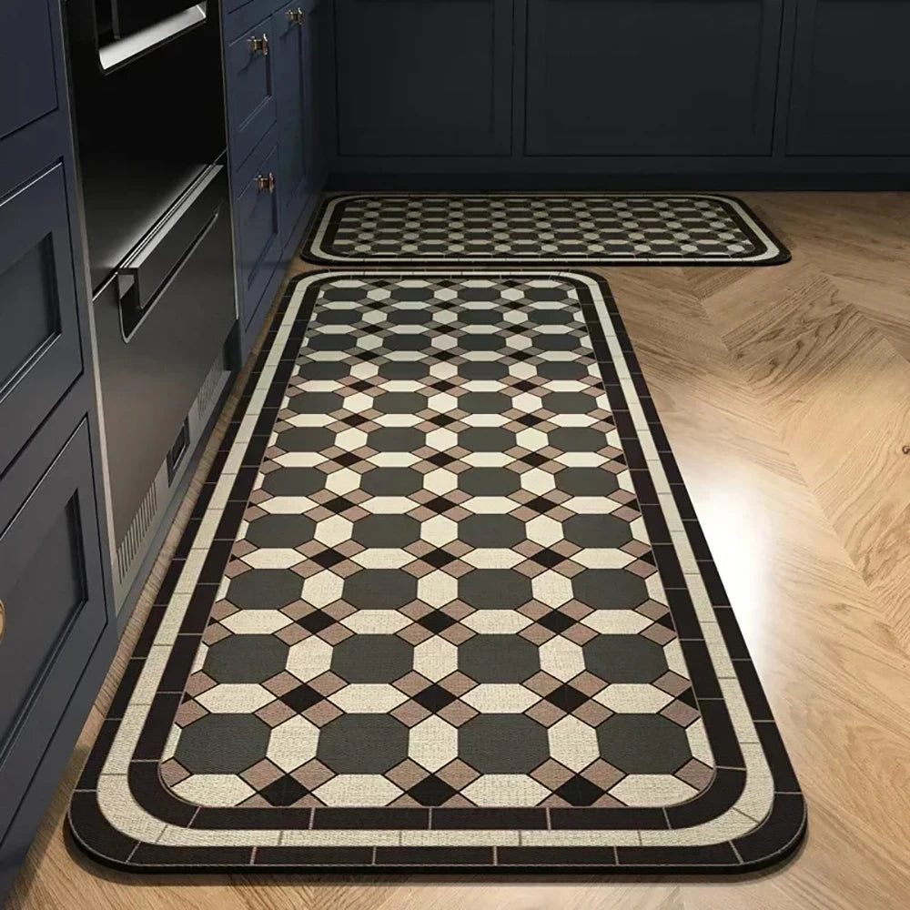 Absorbent Non-Slip Kitchen Mat Rug