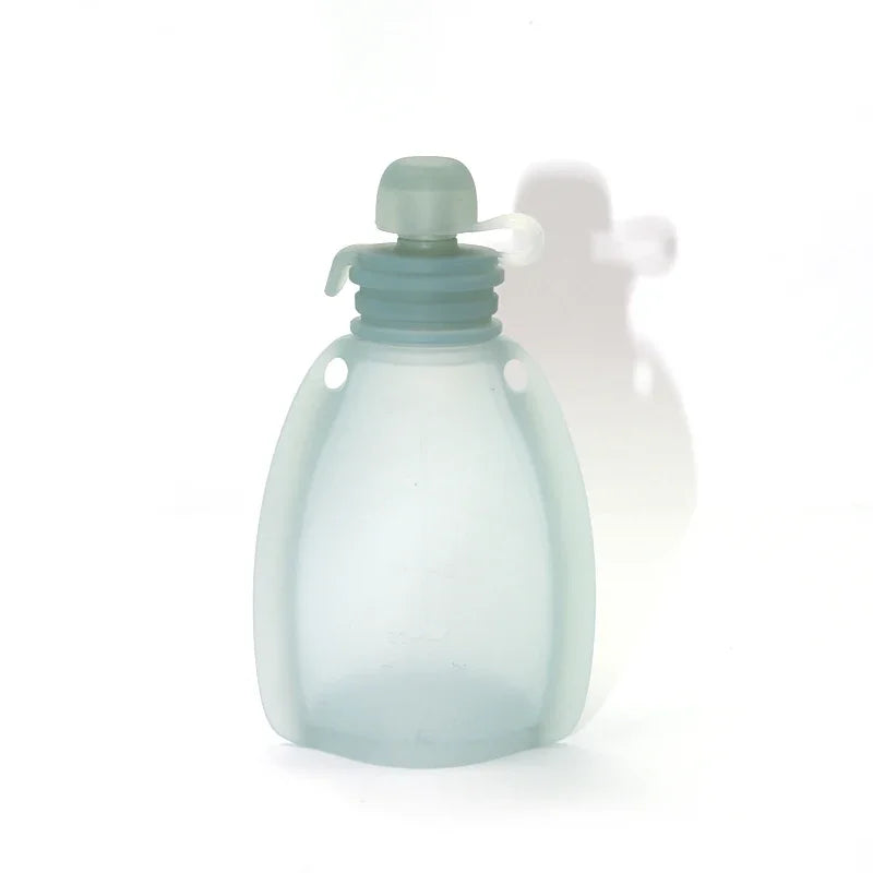 120ML Refillable Silicone Baby Food Bags