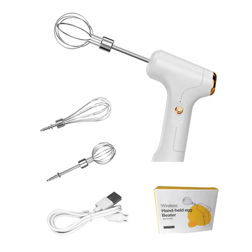Handheld Electric Mixer USB Rechargeable