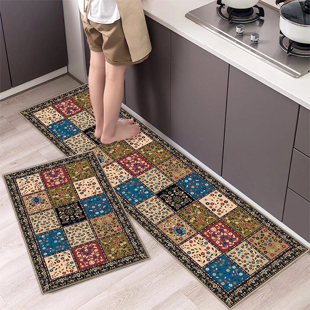 Absorbent Non-Slip Kitchen Mat Rug