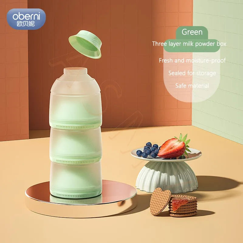 Portable Baby Milk Powder Storage Box
