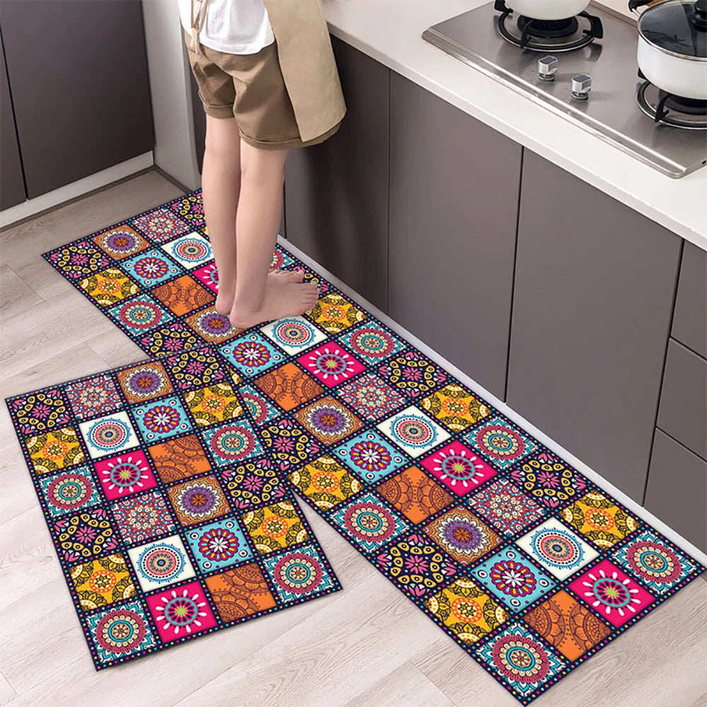 Absorbent Non-Slip Kitchen Mat Rug