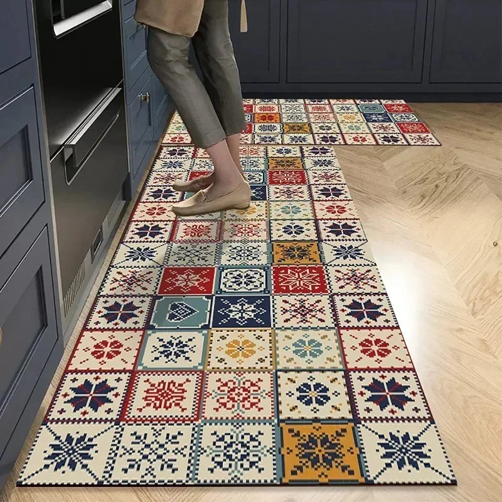 Absorbent Non-Slip Kitchen Mat Rug