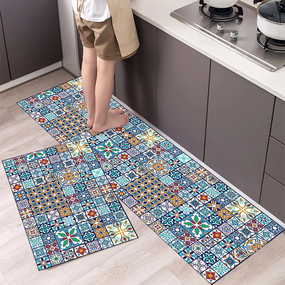 Absorbent Non-Slip Kitchen Mat Rug