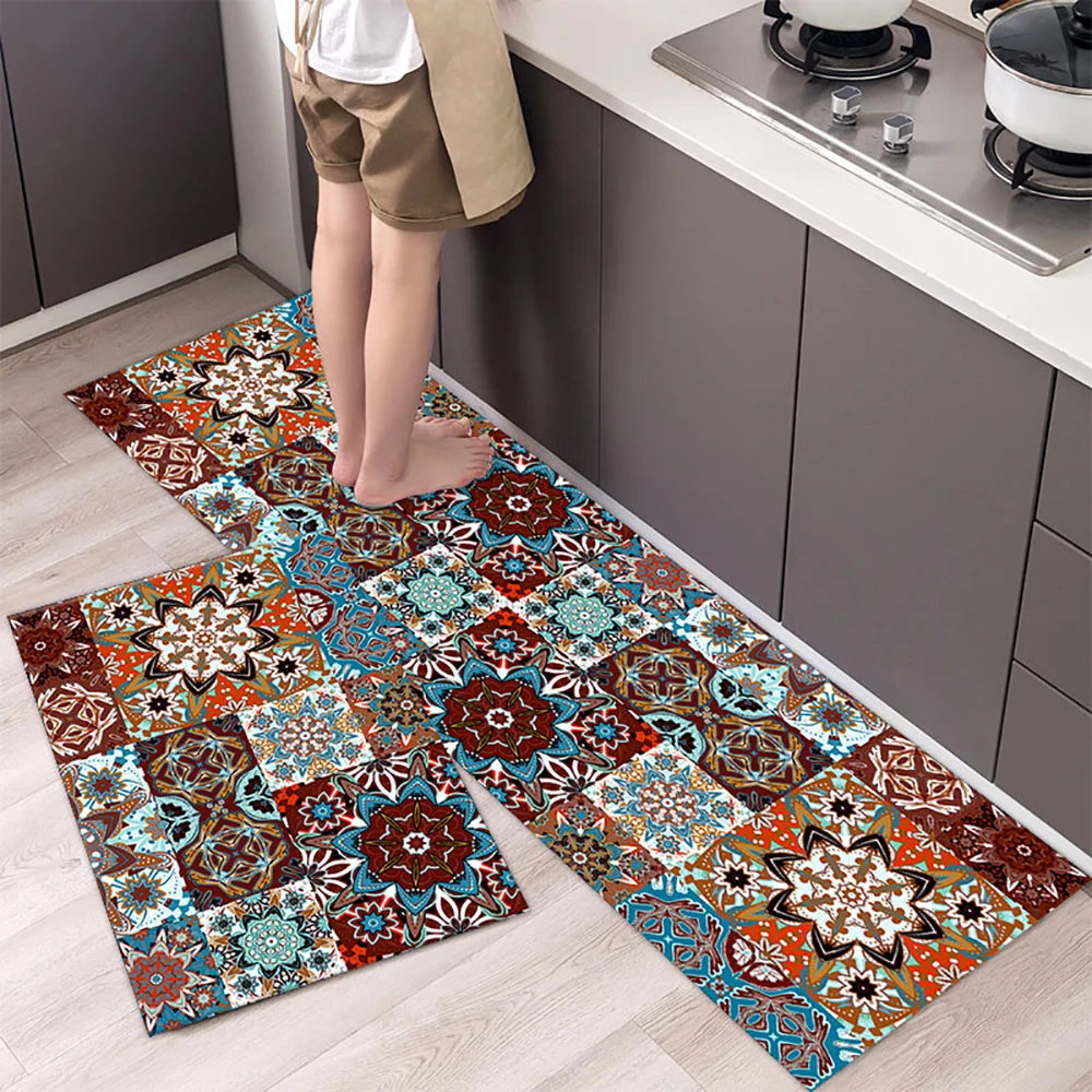 Absorbent Non-Slip Kitchen Mat Rug