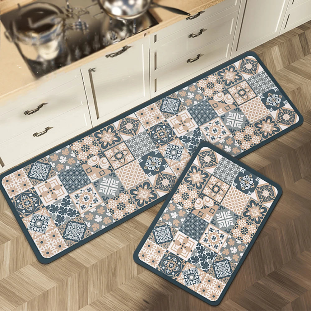 Absorbent Non-Slip Kitchen Mat Rug