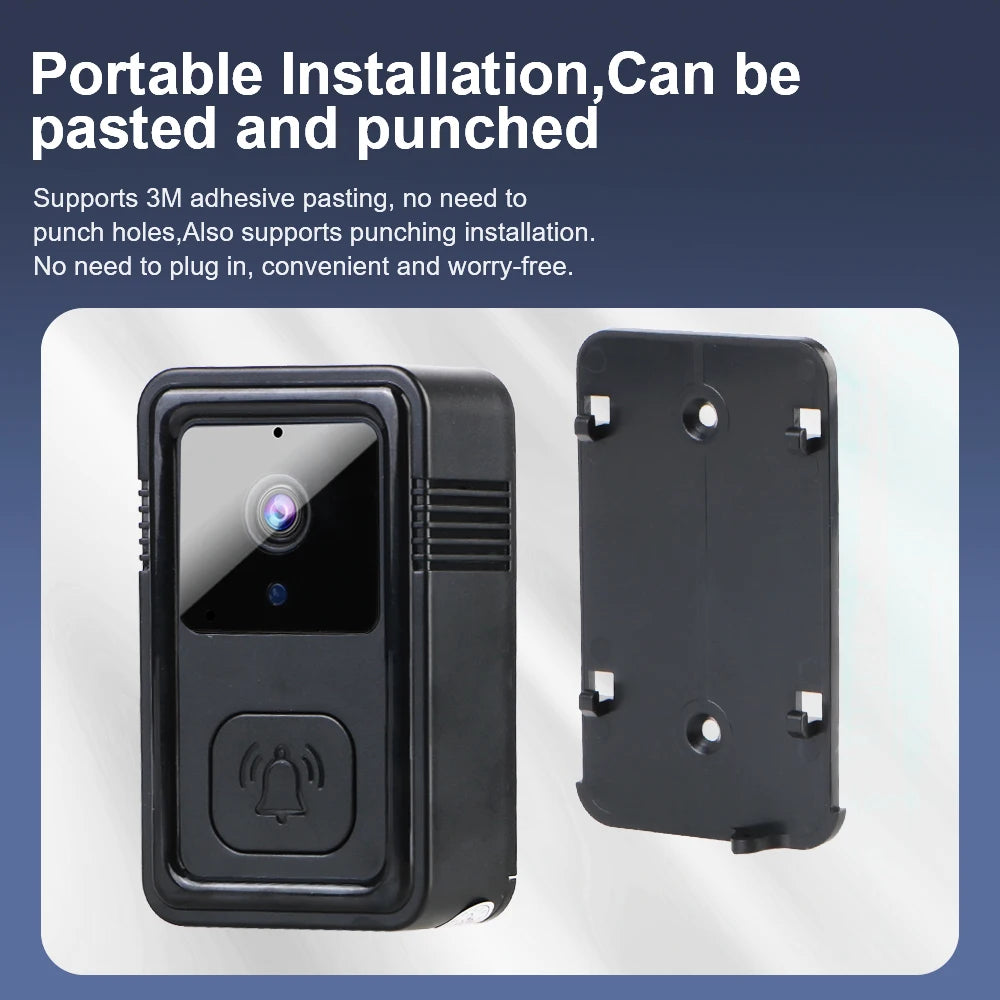Smart WiFi Video Doorbell with Night Vision