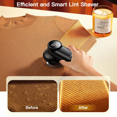 Rechargeable Lint Remover with Digital Display – coldSky Fabric Shaver