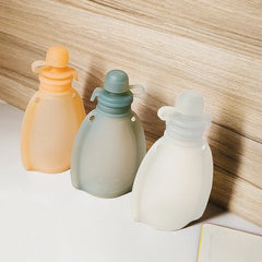120ML Refillable Silicone Baby Food Bags