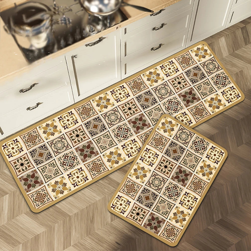 Absorbent Non-Slip Kitchen Mat Rug
