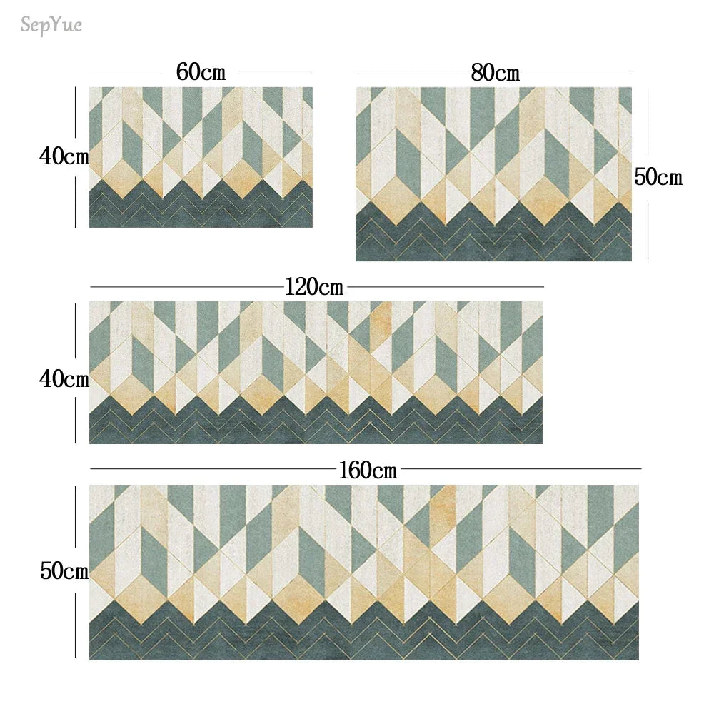 Absorbent Non-Slip Kitchen Mat Rug