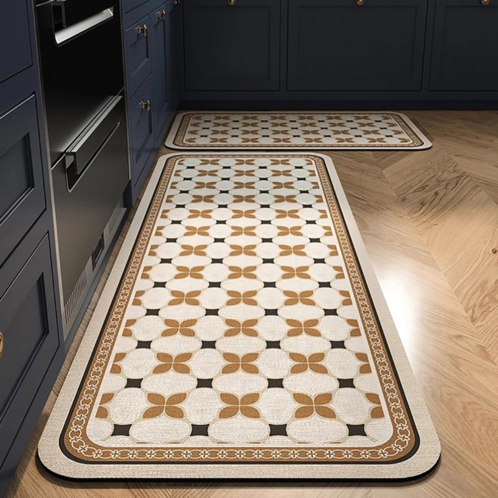 Absorbent Non-Slip Kitchen Mat Rug
