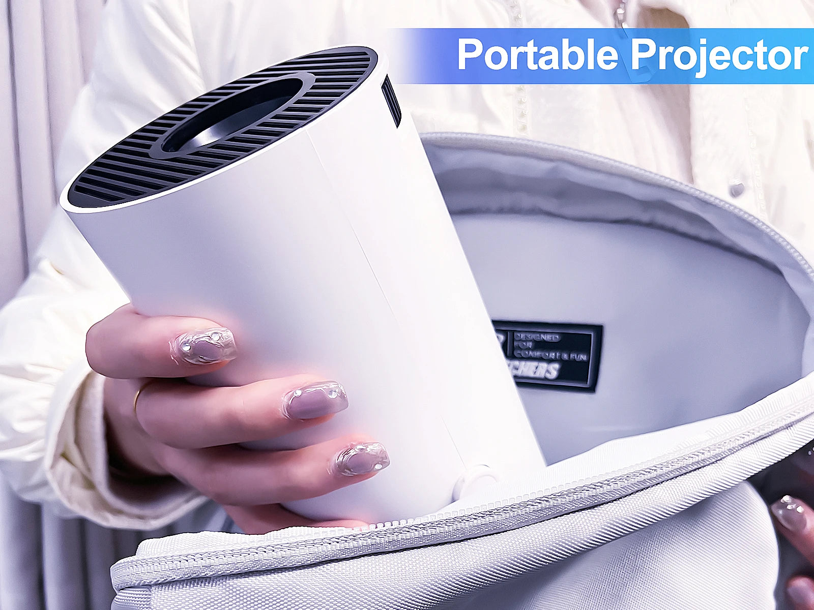 Magcubic HY300 Pro Mini Projector – 720P, WiFi & Bluetooth