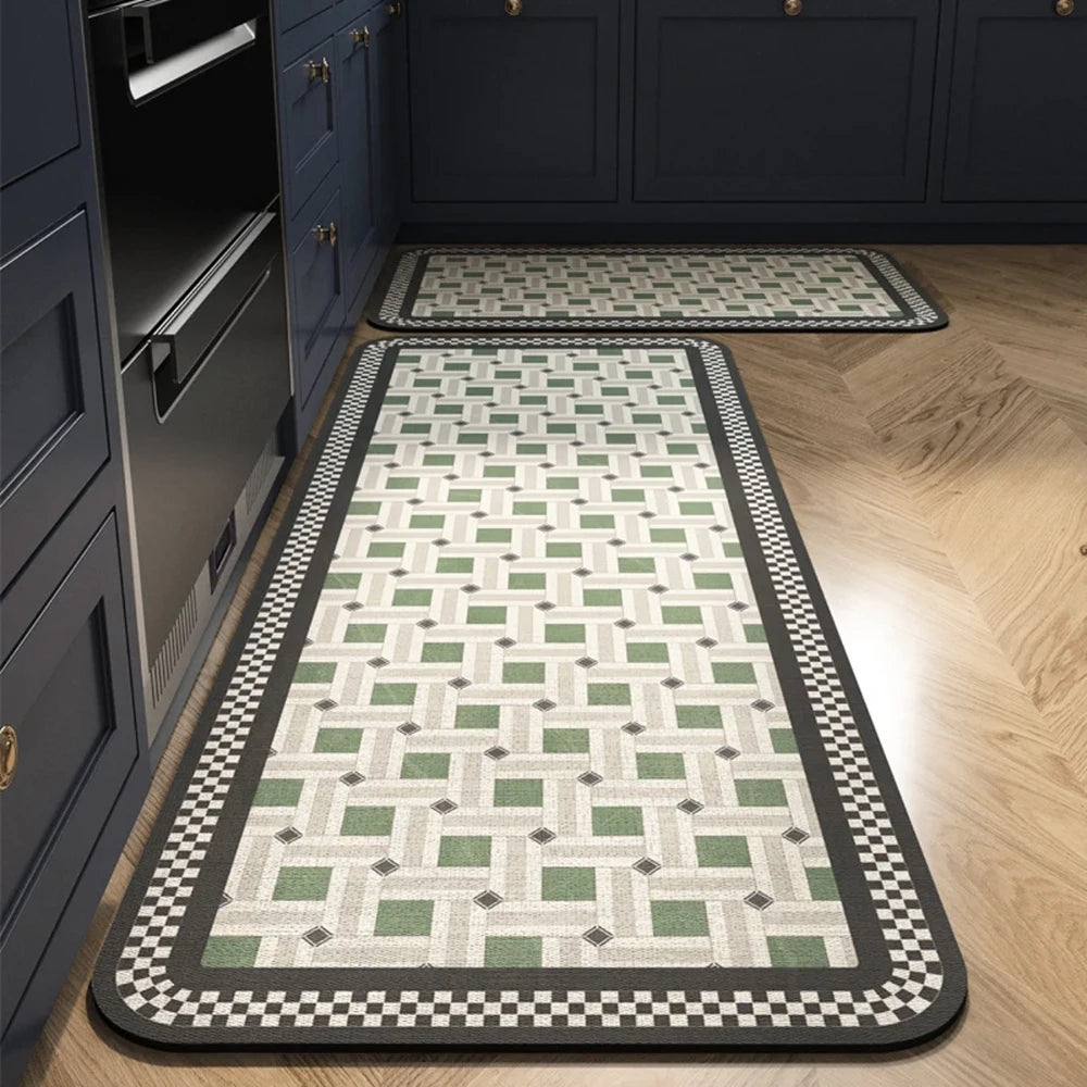 Absorbent Non-Slip Kitchen Mat Rug