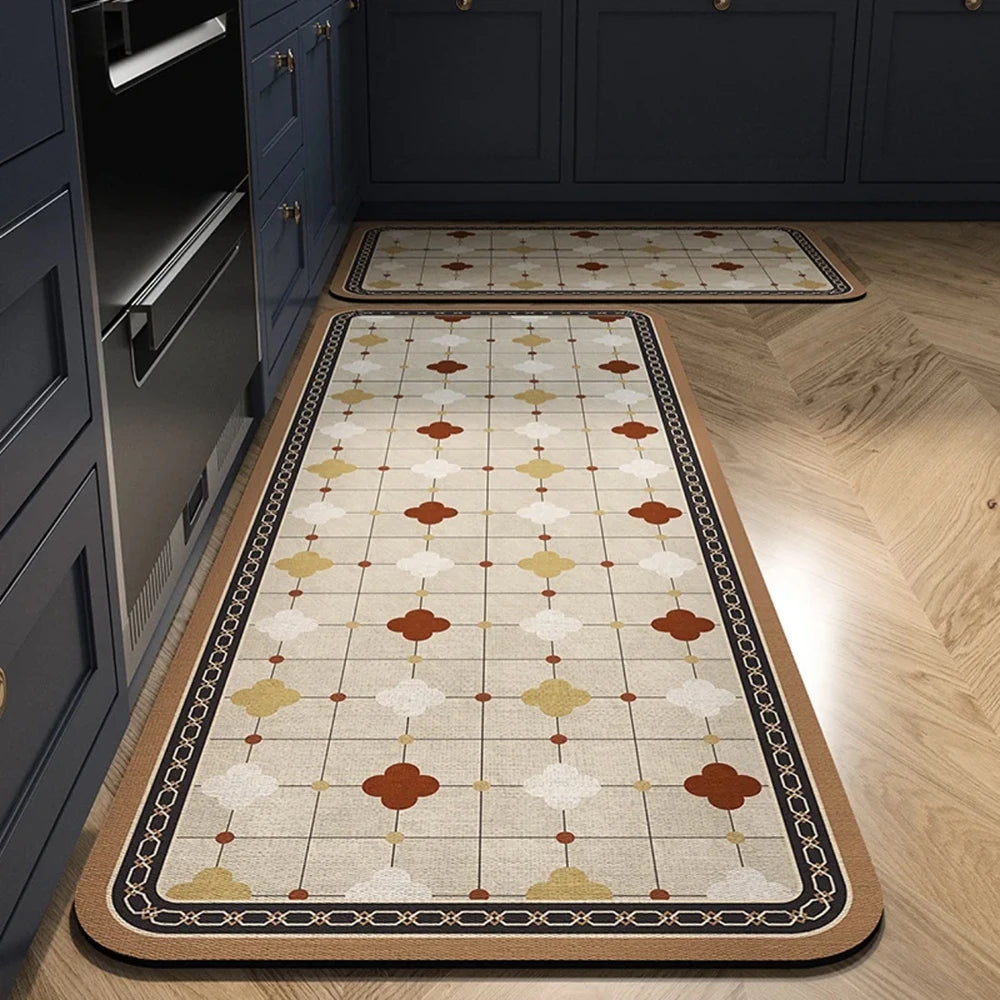 Absorbent Non-Slip Kitchen Mat Rug