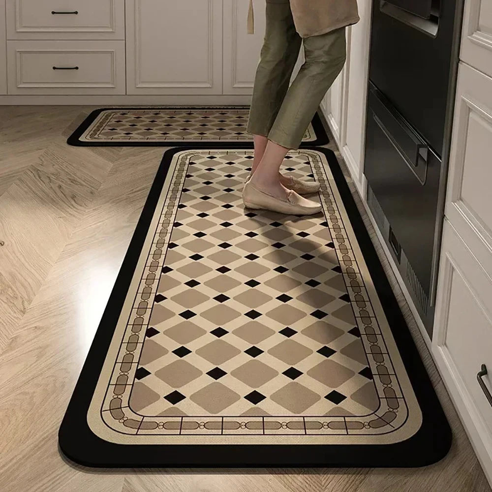Absorbent Non-Slip Kitchen Mat Rug