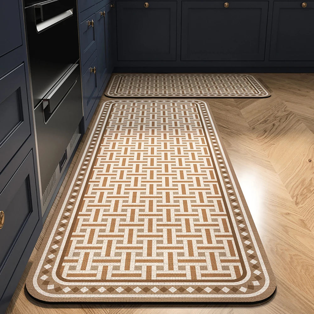 Absorbent Non-Slip Kitchen Mat Rug