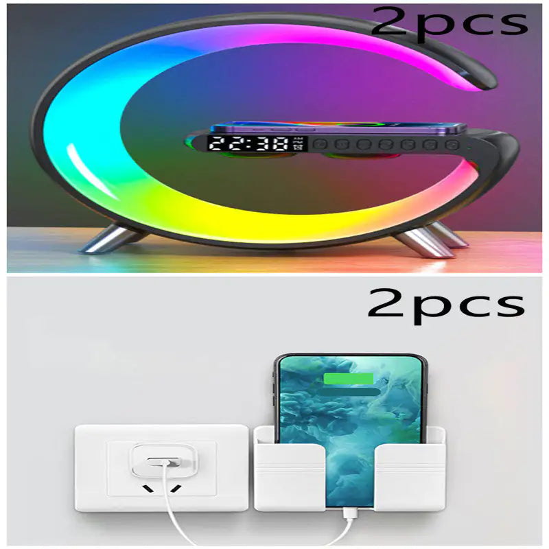 Intelligent G-Shaped LED Lamp with Bluetooth Speaker
